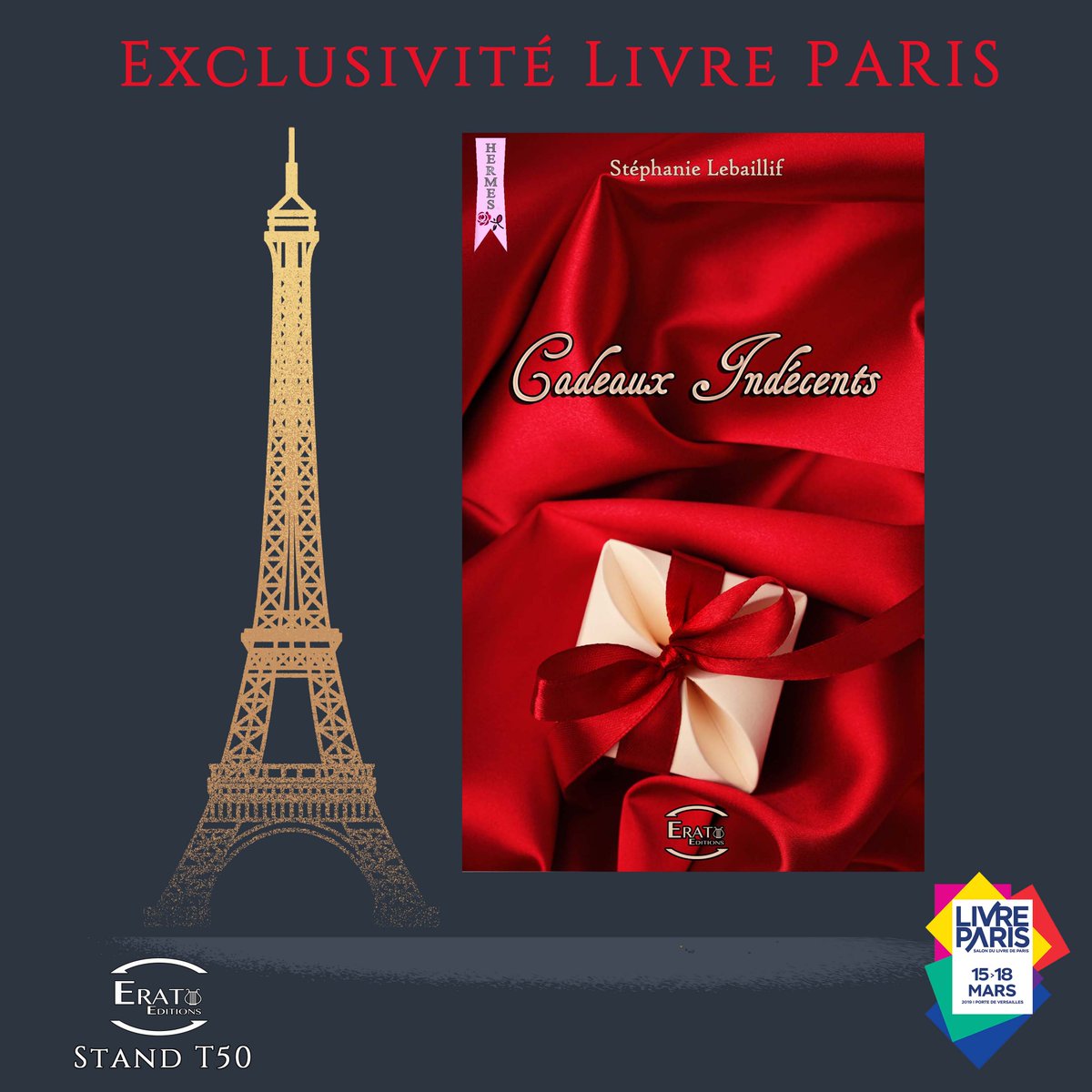 EratoEditions's tweet photo. Belle journée à tous. Voici notre belle exclusivité @Salondulivre 2019 #eratoeditions #collectionhermes #book #bookaddict #auteurpower #teamerato #livreparis2019 #romance #onaimelivreparis #exclusivitelivreparis #alire #adecouvrir https://t.co/3s3bclCuJK