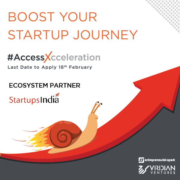 Startupsindia_1's tweet photo. Espark-Viridian Invites Startups for its fifth edition of #AccessXcceleration.
https://t.co/7iLRRh5m02
@ViridianEspark #startupsindia #startupindia #yourstory #startups https://t.co/2jLtdeuk8D