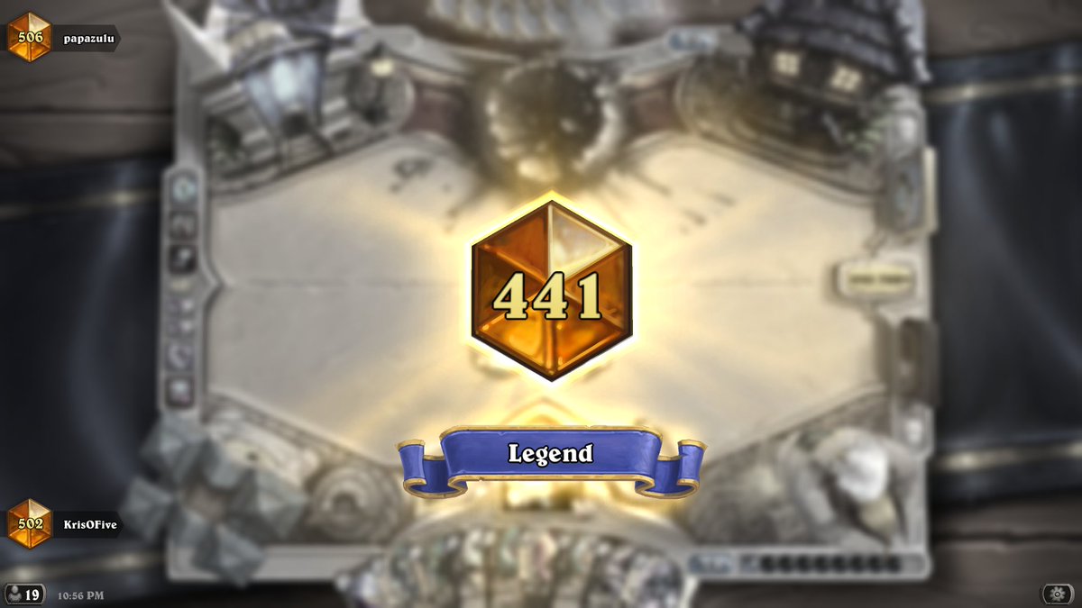 KrisOFive's tweet photo. Never really thought I'd reach this high, but here we are! :D Next month will be the 12 Month in a row we hit Legend! HYPE! :D https://t.co/T3iHV4QbzB #Hearthstone #HighLegend #Legend #Stream #Educational https://t.co/i5upuErfQH
