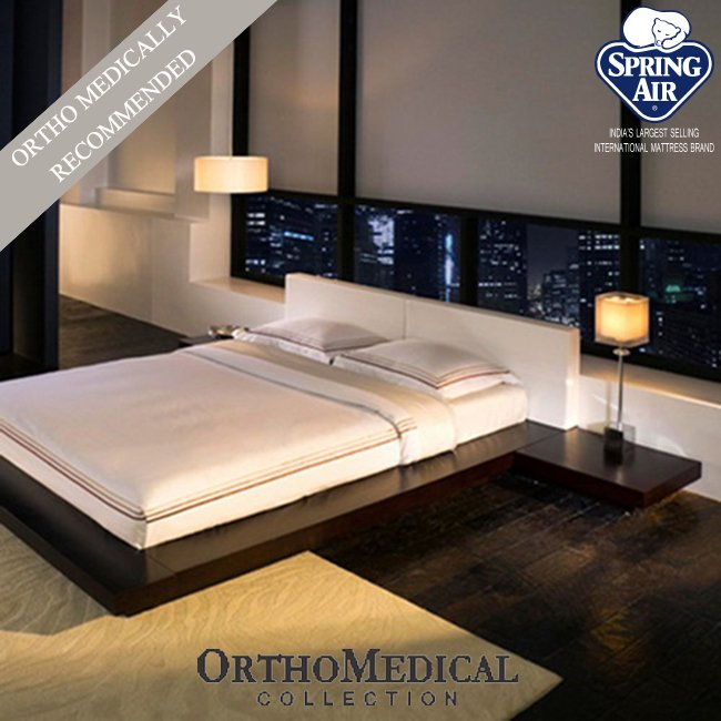 SpringAir_IN's tweet photo. OrthoMedical collection mattresses with enhanced lumbar comfort &amp; support takes the best care of your spine. Visit https://t.co/TjP542KQbU #SpringAirIndia #OrthoMedical #mattress #sleep https://t.co/Qsf734YE1l