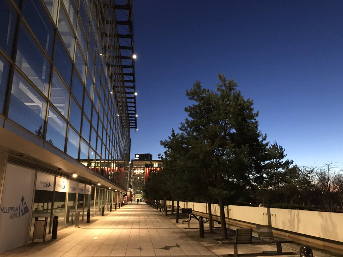 So peaceful at this time of day but take care as it is slippery in some areas #NoTumbles #IamBCU #BeautifulBrum