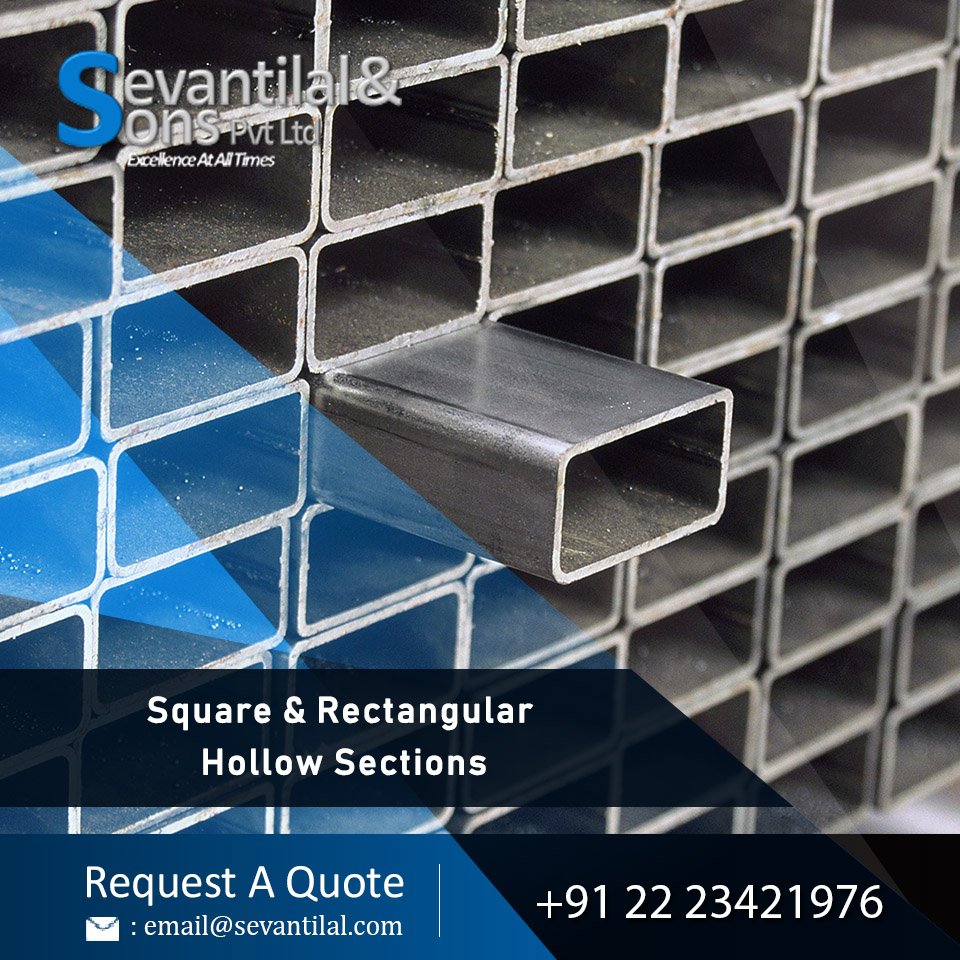 Sevantilal_Sons's tweet image. Square Hollow Sections (SHS) or Rectangular Hollow Sections (RHS) are available in various sizes and are manufactured to Indian Standards IS4923 and in American Standards ASTM A500. 
Submit your Requirement: bit.ly/2RSVRSj
#hollowsections #rectangularhollowsections