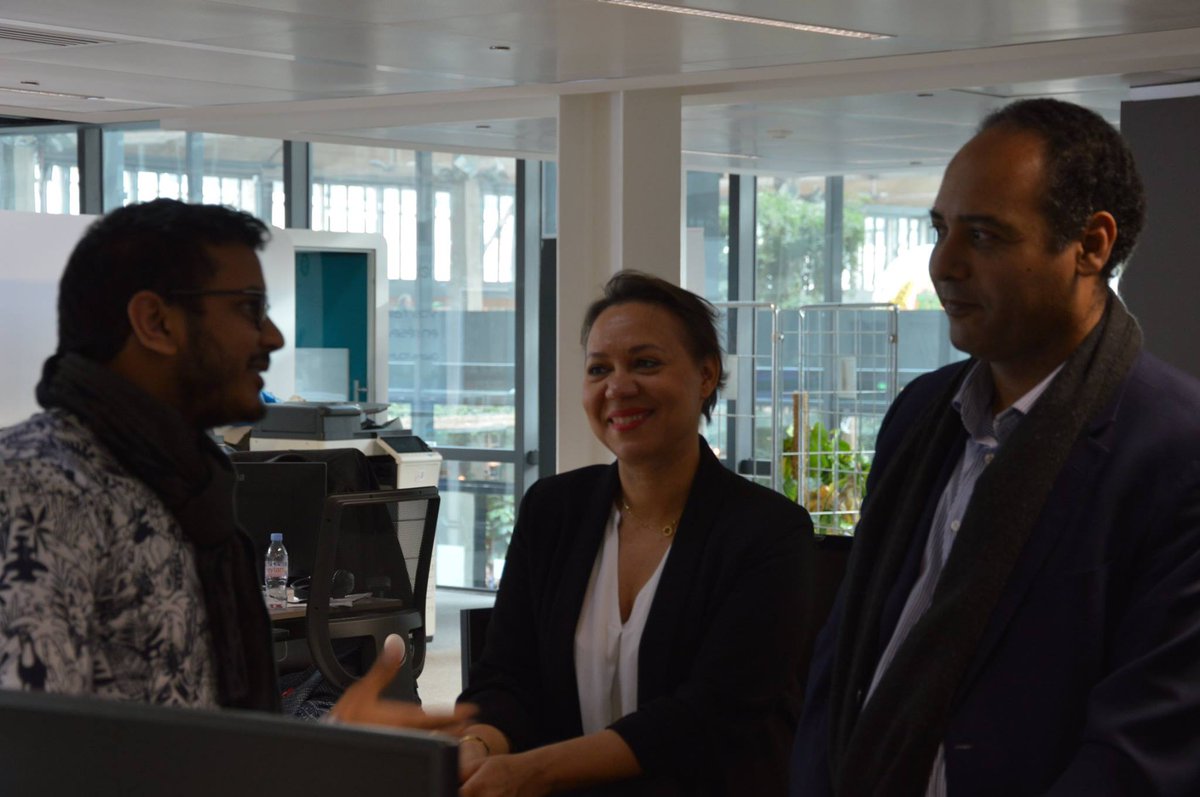 outremernetwork's tweet image. Jean Luc Tété CEO de #Parrotautomotive était de passage sur @joinstationf il en a profité pour rencontrer quelques startups du programme OMN dont #leadbees @BotSpell_AI . Humilité &amp;amp; écoute #grandMonsieur merci Shirley Billot pour la mise en contact !  A suivre ...