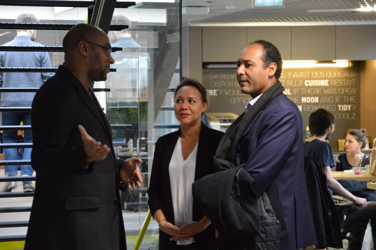 outremernetwork's tweet image. Jean Luc Tété CEO de #Parrotautomotive était de passage sur @joinstationf il en a profité pour rencontrer quelques startups du programme OMN dont #leadbees @BotSpell_AI . Humilité &amp;amp; écoute #grandMonsieur merci Shirley Billot pour la mise en contact !  A suivre ...