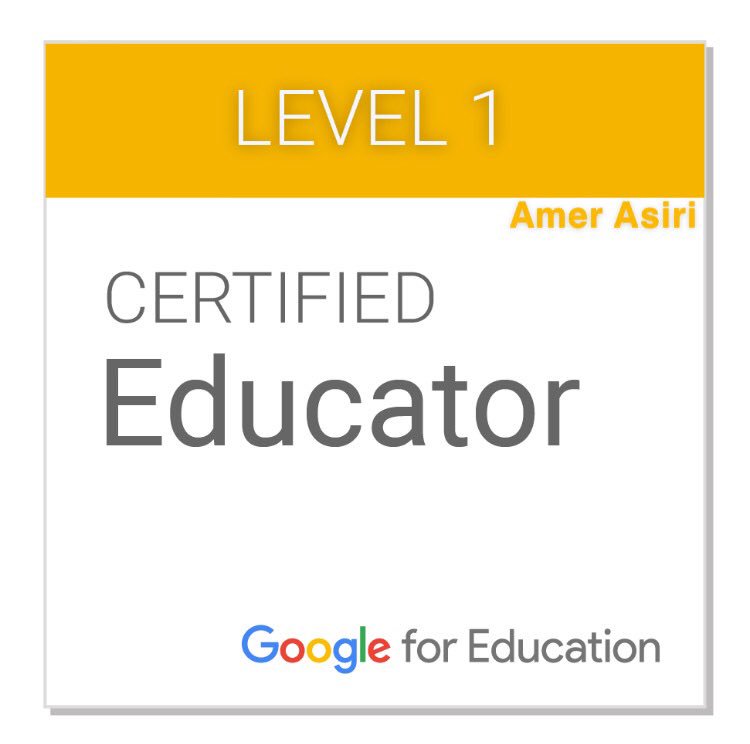 AmerAsiri2018's tweet photo. @wileybrazier #edtechteam #gafebootcamps 
@edtechteam @GoogleForEdu @GoogleArabia https://t.co/nfDb1Wvhua