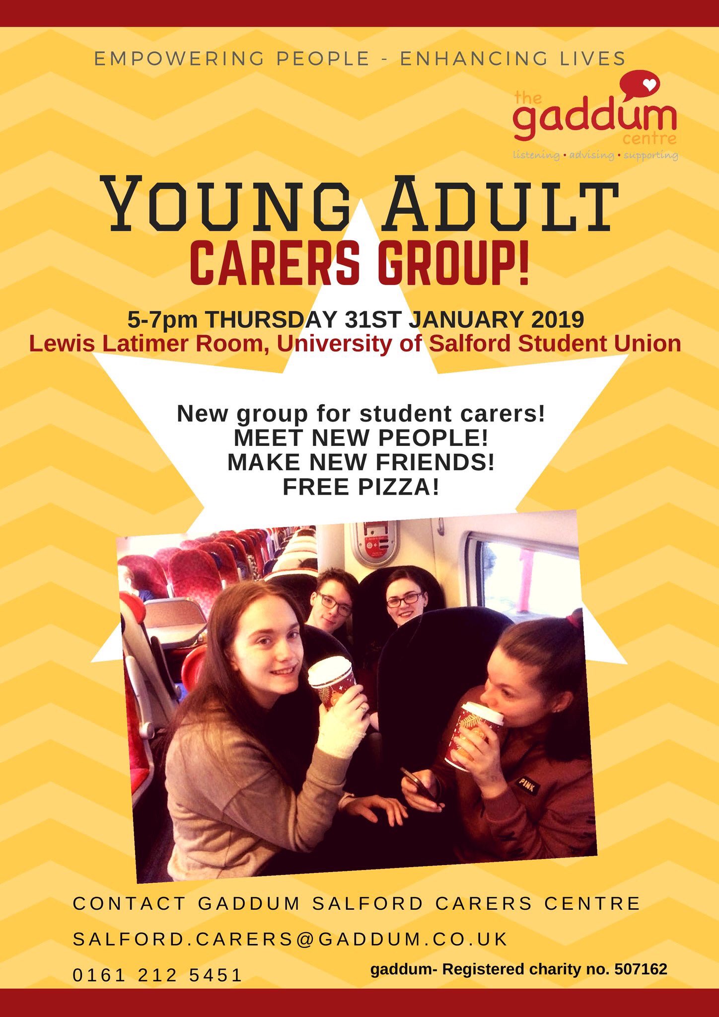 Gaddum YAC Salford Carers on Twitter "Tomorrow is the launch of our