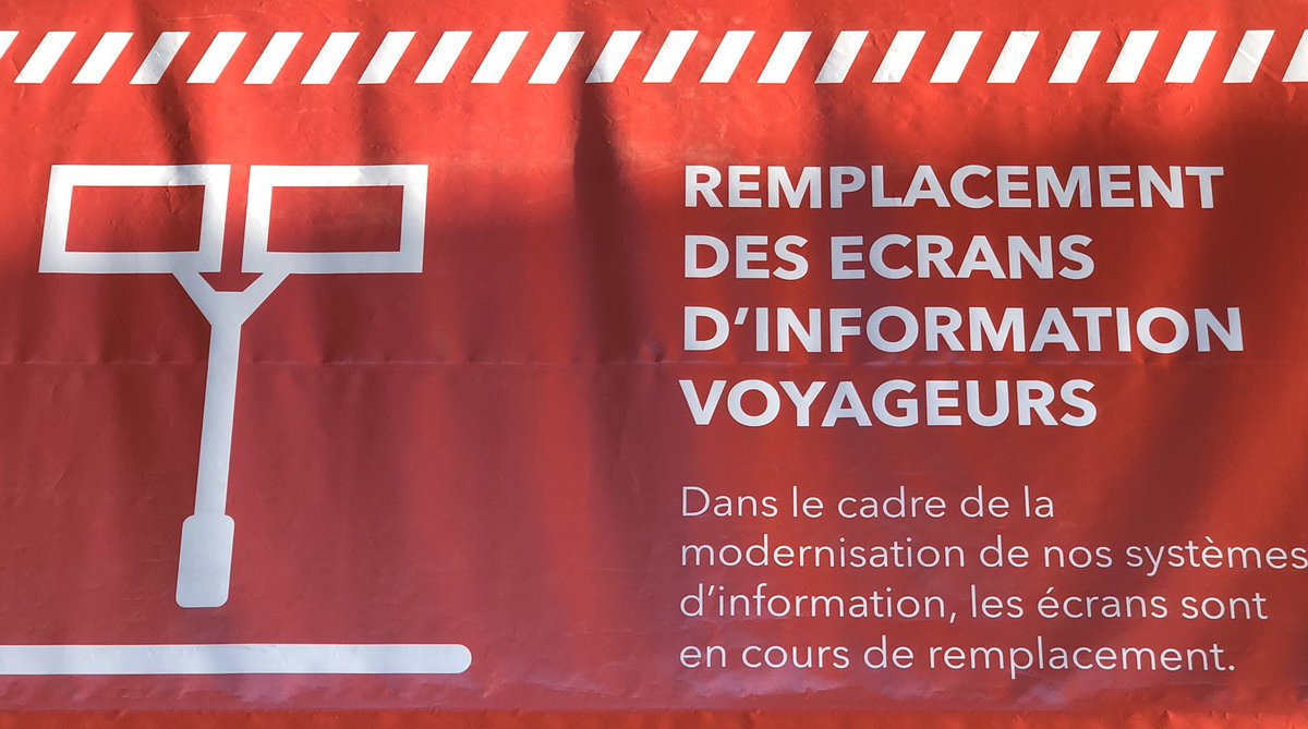 OrdreAvocats87's tweet photo. @CGazzeri @Conf_Batonniers @DelomzG @AlainCockenpot C’est le début de la mise en œuvre anticipée de #PLJJustice ? La chancellerie a peut-être prévu de s’inspirer du panneau SNCF que je découvre à la gare de LIMOGES en attendant mon train pour me rendre au Sénat. Lire « justiciables » au lieu de « voyageurs »... https://t.co/bpEDF1Fk0u