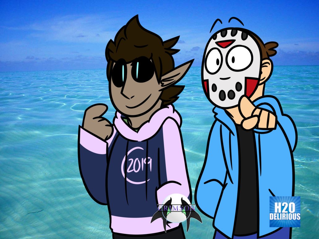 ForestTrio's tweet photo. @H2ODelirious @FortniteGame I made you fanart! The other dude is my persona https://t.co/HA41WFMD9l