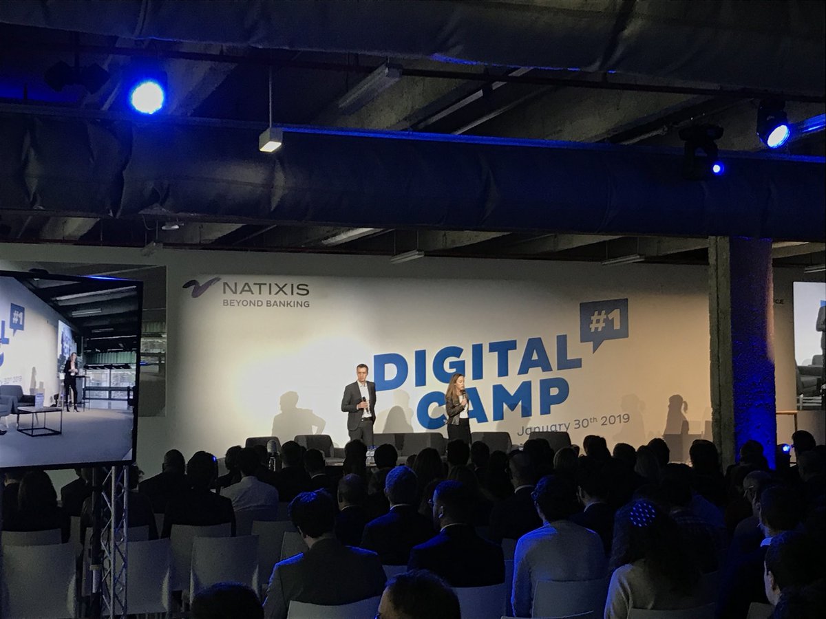 #DigitalCamp 💬 <a href="/barnaud50/">Luc Barnaud</a> « <a href="/natixis/">NatixisCommitments</a> se positionne comme une banque de solutions, nous nous devons d’être disrupteurs et innovants » #digital #innovation