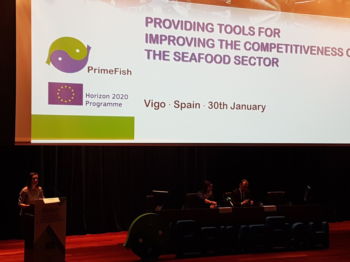 OlavurG's tweet photo. @Prime_Fish final conference kicked of today by @RosaChapel from @FundacionCETMAR. I am looking forward to talk about Reshaping the #BlueEconomy towards Horizon 2030 later today @EU_H2020 @EU_MARE #fishery #aquaculture https://t.co/DMkXTlMXLA
