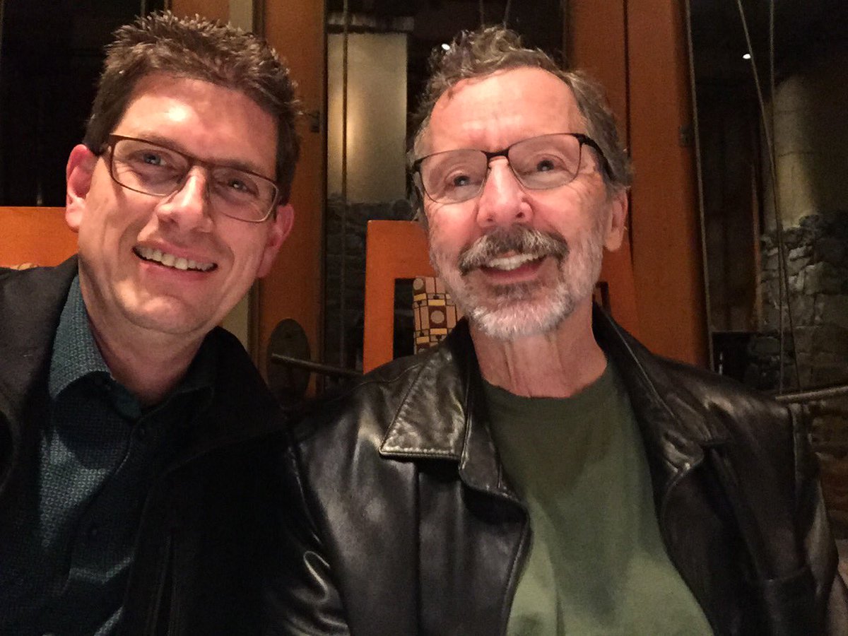 jasonacox's tweet photo. I had a great dinner discussion with ⁦⁦@edcatmull⁩ an incredibly thoughtful, wise and kind technologist and leader. https://t.co/gpGBwEoLhA