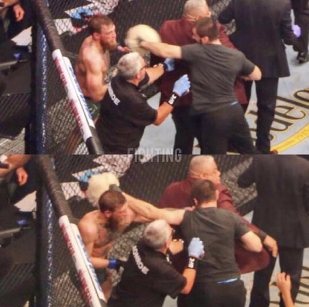 Sem previsão para retornar, McGregor aparece fumando ao lado de