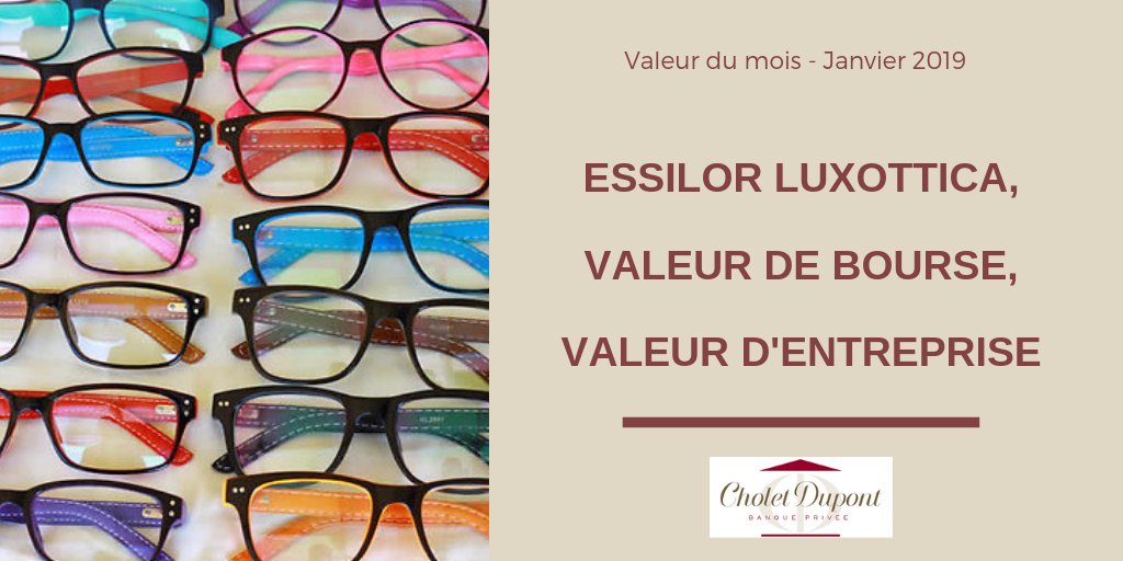 Venez découvrir notre analyse sur Essilor Luxottica sur notre site : cholet-dupont.fr/valeurdumois/e… … …
#Essilor #Luxottica #CholetDupont