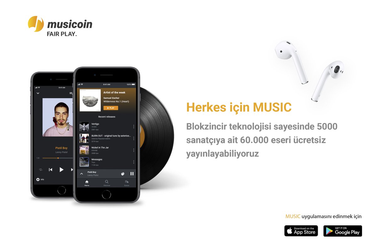 Musicoin Türkiye tweet media