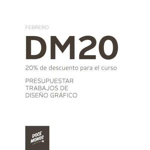 docemonos_'s tweet photo. ¡Aprende a preparar las preguntas para tu primera reunión con el cliente y las cláusulas que debe llevar tu presupuesto de diseño gráfico en el nuevo curso de Lole Román! Consigue un 20% de descuento utilizando este código descuento: DM20 https://t.co/YcFHo68tGW https://t.co/z3566JspNP