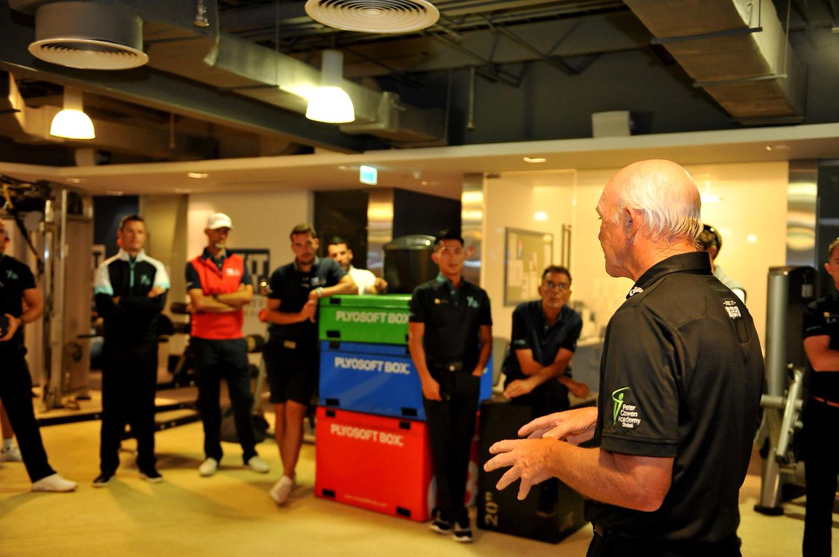 EmiratesGC's tweet image. Pete Cowen joins our colleagues from Fit Lab, European Tour Performance Institute and the Peter Cowen Academy for an exclusive masterclass training on dynamic movement!

#PyramidOfLearning