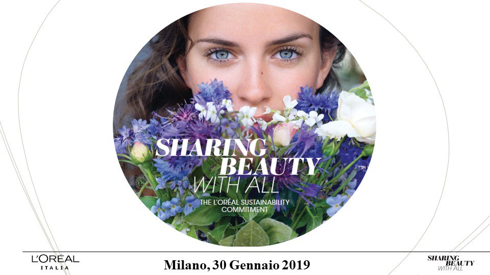 lorealitalia's tweet photo. Tutto pronto per la terza edizione dello #SBWADay2019 in @lorealitalia. Tra poco @AlexandraPalt  @LOrealCommitted darà gli aggiornamenti del programma di responsabilità sociale del Gruppo @Loreal : #SharingBeautyWithAll https://t.co/FGn4UCTRQZ