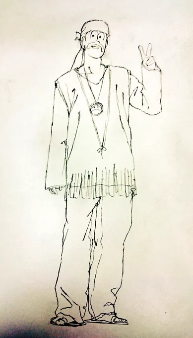 ラリルレ ボツデザ。顔が小さめ。 