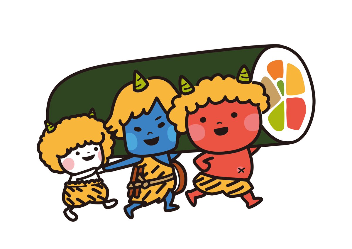 もうすぐ節分ですね！ ＃オニ坊3兄弟 がサミットの節分を楽しく可愛く