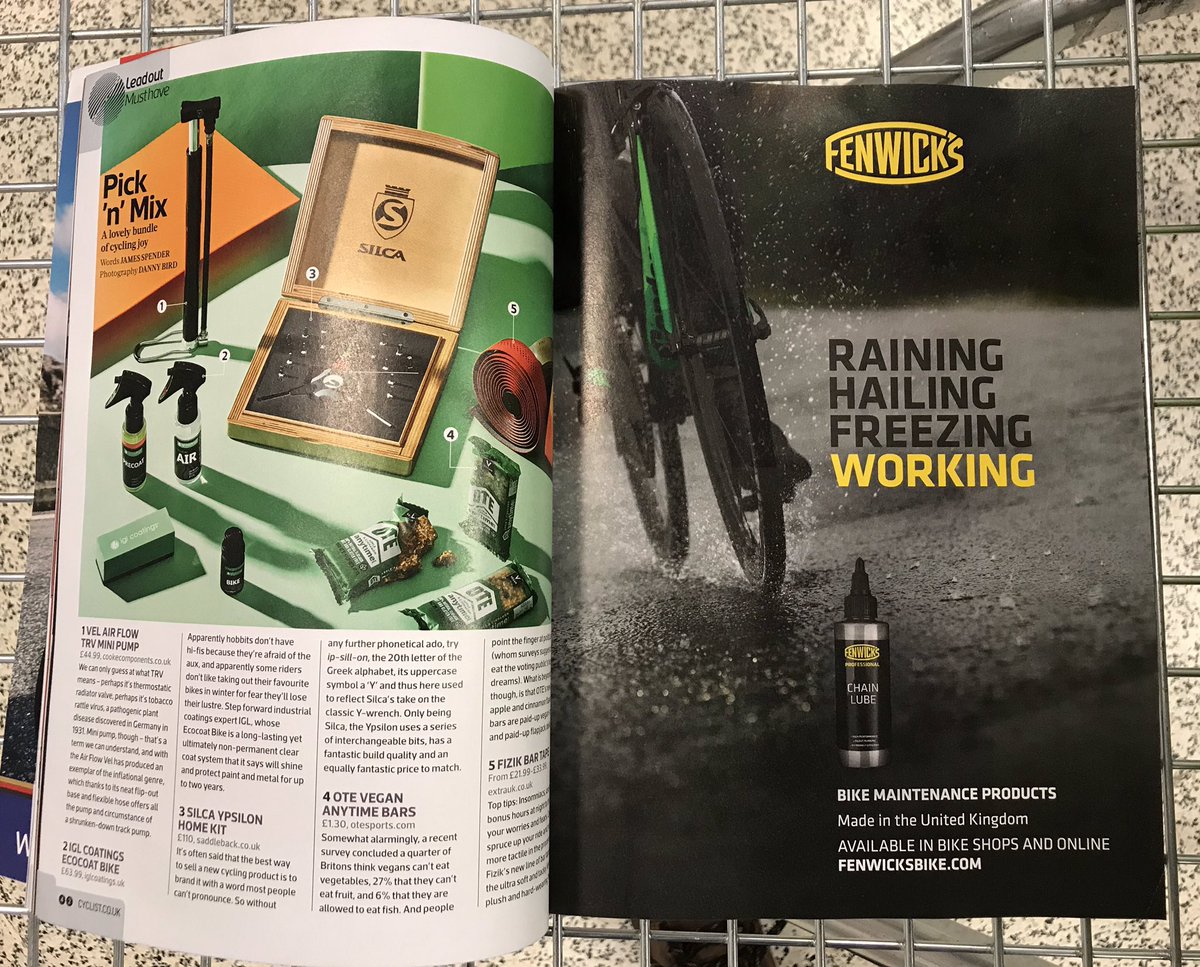 Keep a lookout for our new 2019 ad campaign <a href="/cyclist/">Cyclist magazine</a> <a href="/singletrackmag/">Singletrack Magazine</a>