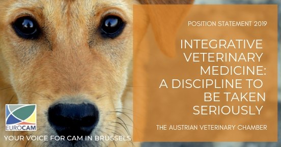 The Austrian Veterinary Chamber is committed to Integrative and Complementary Veterinary Medicine. With a statement the Chamber creates awareness.
#ComplementaryandAlternativeMedicine #OneHealthApproach #IntegrativeMedicine #EUROCAM cam-europe.eu