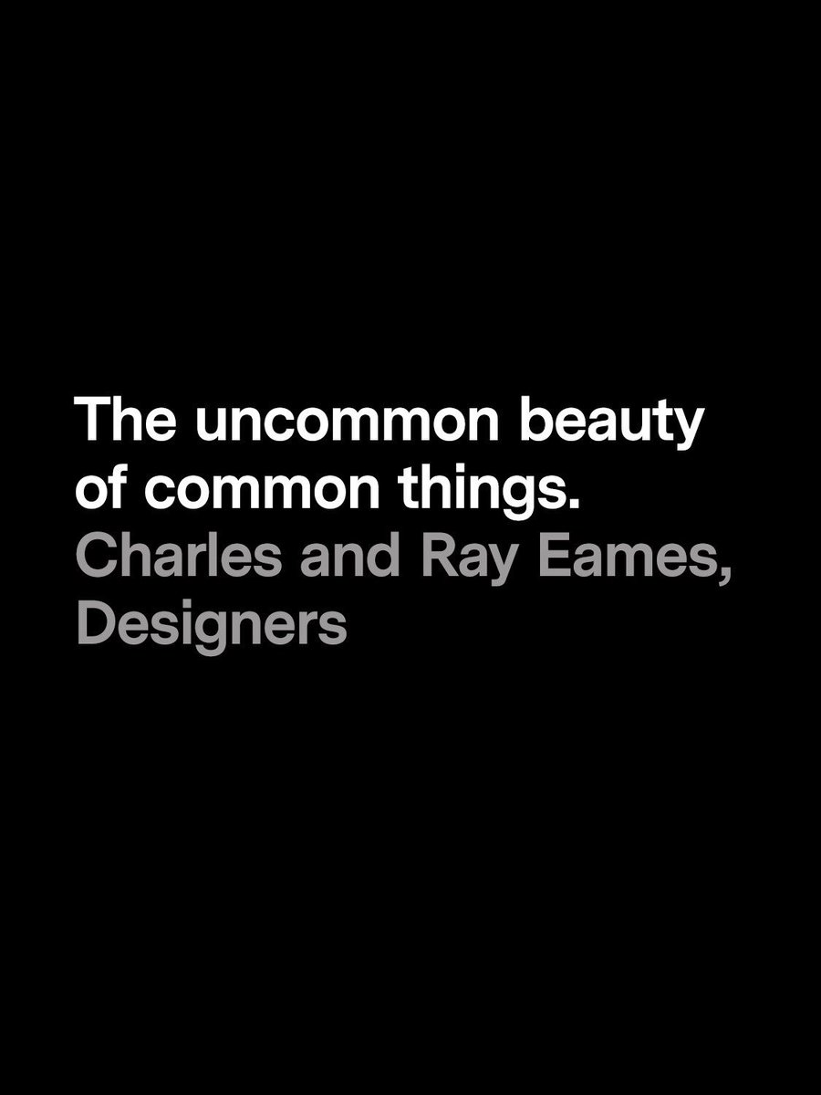 petedungey's tweet image. 🐘 #eames #potential #everydayobjects #charlesandrayeames #designers #photography #film #architecture #furniture #thoughts #perspectives #creativelife #ideas #play