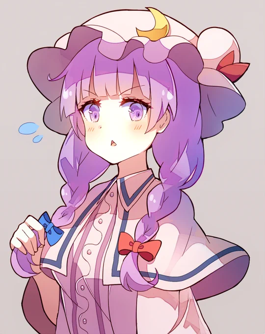 三つ編みパチュリー 