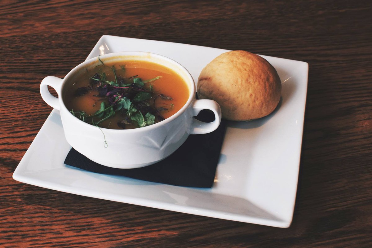 parklandsCC's tweet photo. It's definitely soup weather. ❄️

Why not join us in Michaels Bistro this afternoon for a spot of lunch? https://t.co/DxpIIkcj0W