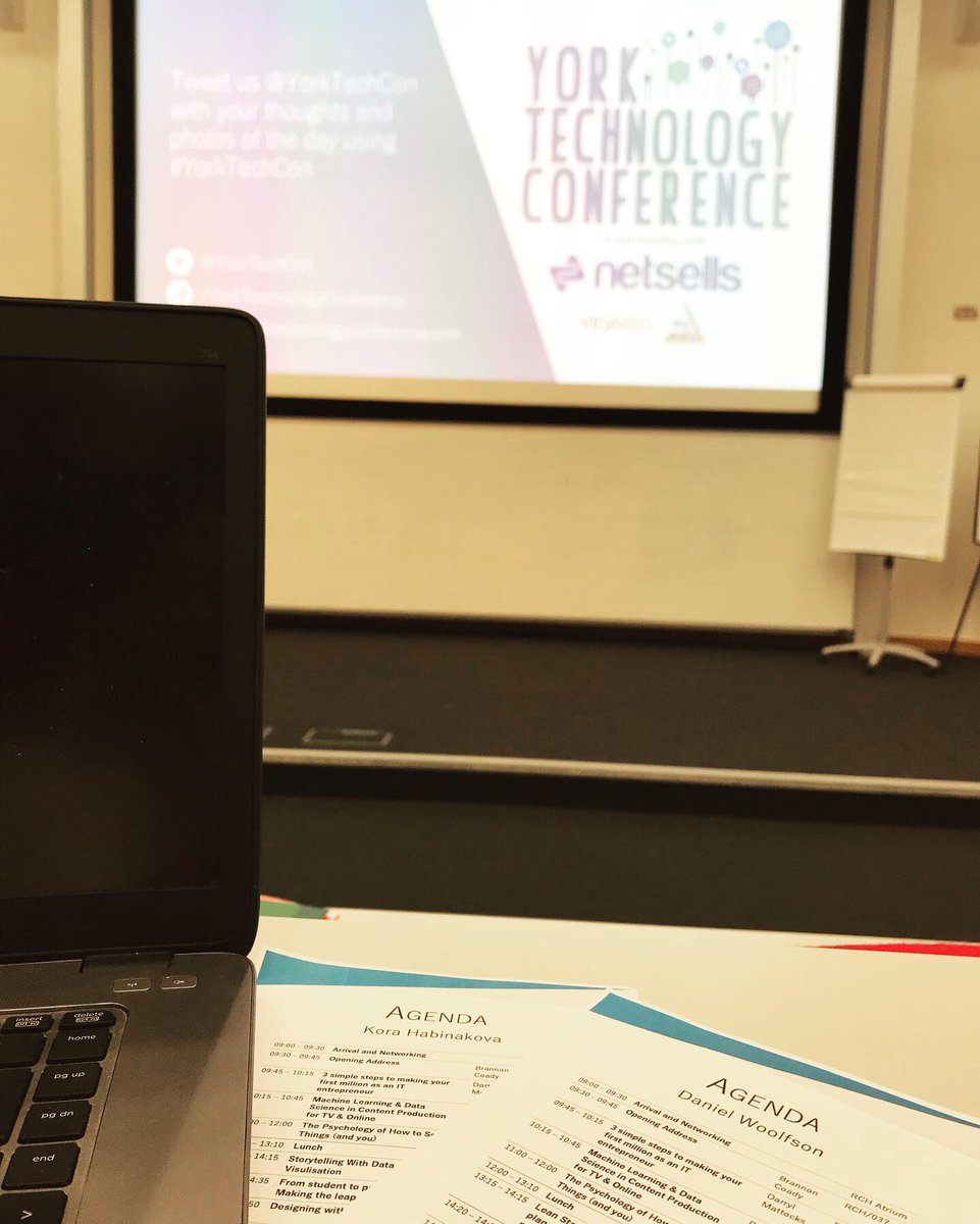 We’re ready for a day of exciting talks and seminars at <a href="/YorkTechCon/">York Technology Conference</a>. We look forward to the interaction during ours on The Psychology of How to Sell Things (And You) at 11am! #technology #york #onlyinyork #softwaredevelopment