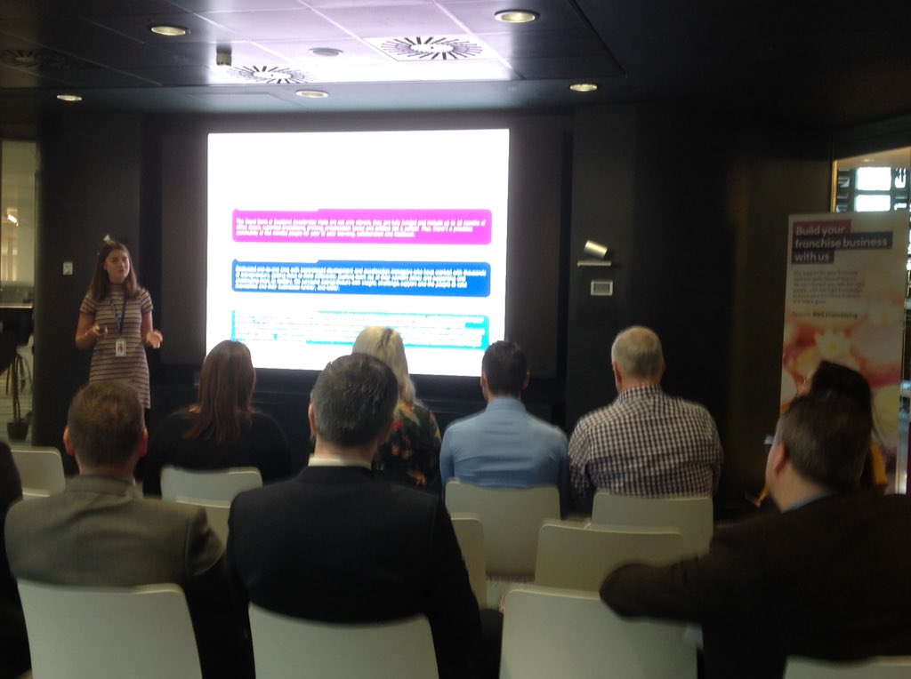 Our Franchising event is taking place today at Gogarburn. Looking forward to hearing how to franchise a business and also what to look for when buying a franchise.#RoyalBankBoost