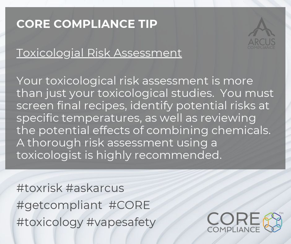 Are you doing enough to keep your products on the shelves?  In an increasingly competitive market, the enforcement bodies are relying on intelligence from competitors to identify unsafe products.  If you need guidance #askarcus #toxrisk #getcompliant #corecompliance