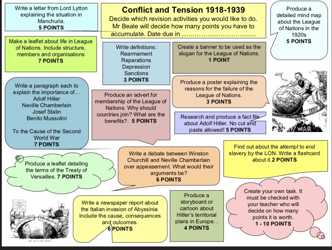 SPBeale's tweet image. Wow! Thanks to @KKNTeachLearn revision activities grid my Year 11s have produced so many resources for revision! The offer of donuts for the team that got the most points  helped. They can’t wait for the next round on Germany. #HistoryTeacher #histedchat #educhat #revision