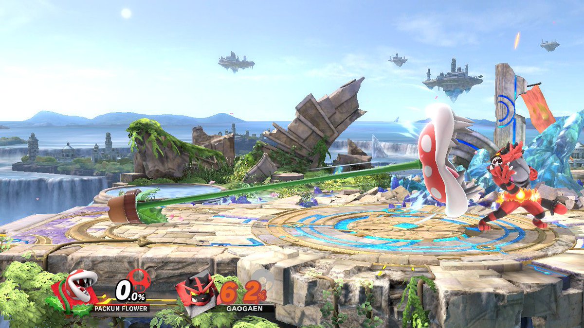 Uzivatel トルチェ 光と美帆ちゃん大好きメモラー Na Twitteru スマブラsp Smashbrossp Nintendoswitch パックンフラワーの下bがえげつない攻撃範囲な件w