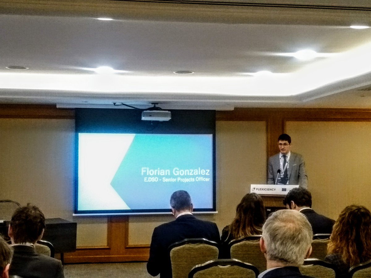 E.DSO (@edso_eu) on Twitter photo "E.DSO remains fully committed to take the solutions of <a href="/FLEXICIENCY/">FLEXICIENCY</a> to the next level, already building a bridge to the recently kicked off #H2020Energy project #CoordiNet"
@FlorianGonzaIez "E.DSO remains fully committed to take the solutions of <a href="/FLEXICIENCY/">FLEXICIENCY</a> to the next level, already building a bridge to the recently kicked off #H2020Energy project #CoordiNet"
@FlorianGonzaIez