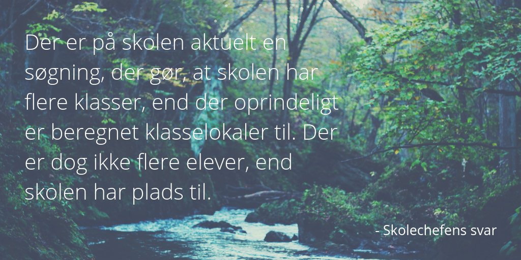 HeleneOstergard's tweet photo. Seje elever vil have deres faglokaler tilbage. Derfor skriver de et læserbrev. De får et svar. Det giver desværre bare ikke mening:

https://t.co/ZaYEXSnJAN

#skolechat https://t.co/nAN4Rh1NxZ