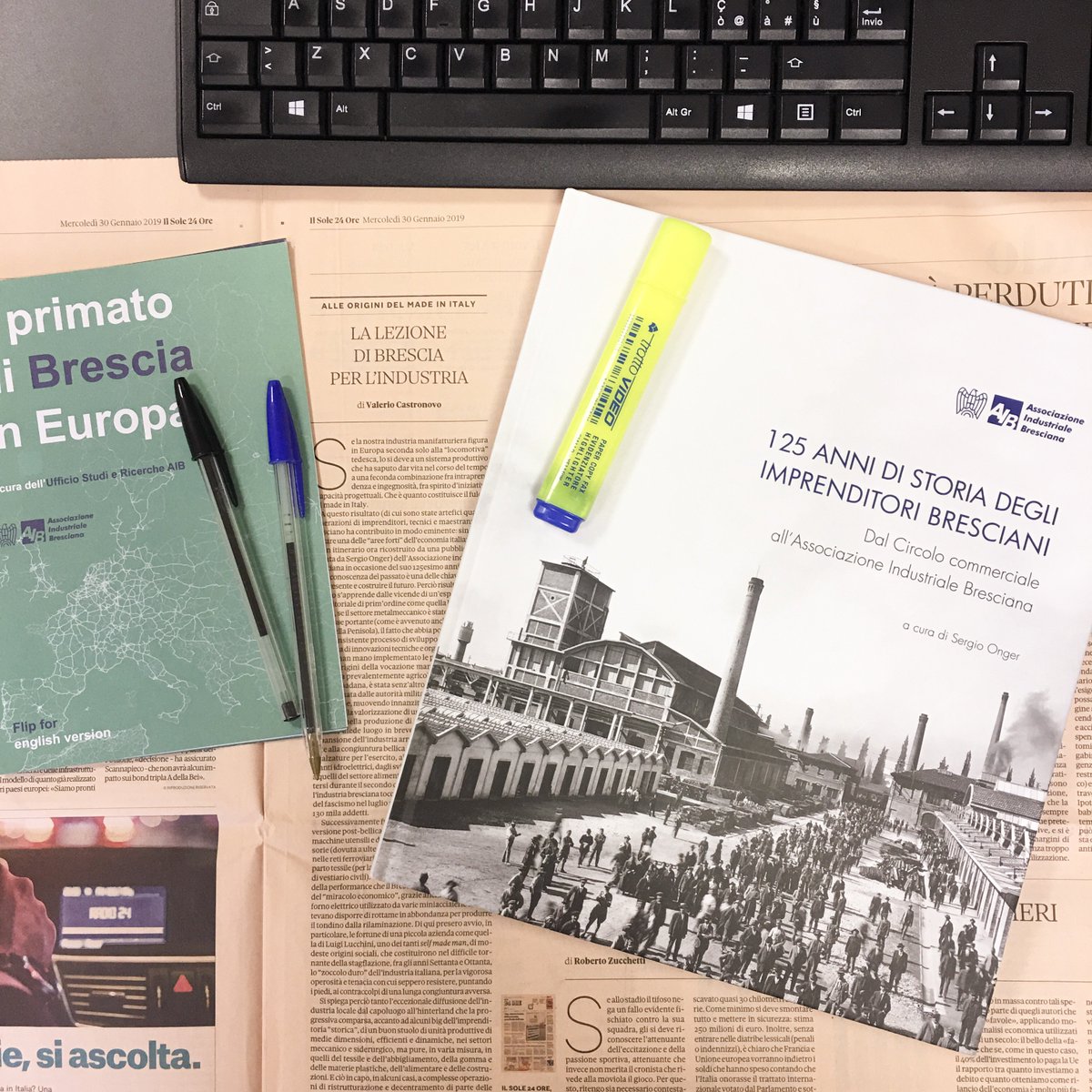 Oggi il libro sui 125 anni di #AIB è recensito su <a href="/sole24ore/">IlSole24ORE</a> !!! Lo presenteremo ufficialmente domani alle 17.00! L'evento è aperto a tutti gli interessati previa registrazione a questo link >> goo.gl/a45eQg, vi aspettiamo! #Brescia #libri