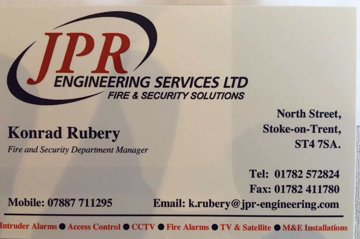 New member Konrad Rubery of JPR Engineering Services, Fire and security solutions. Welcome to <a href="/Bni10W/">BNI10 Wednesday</a> #joinus
