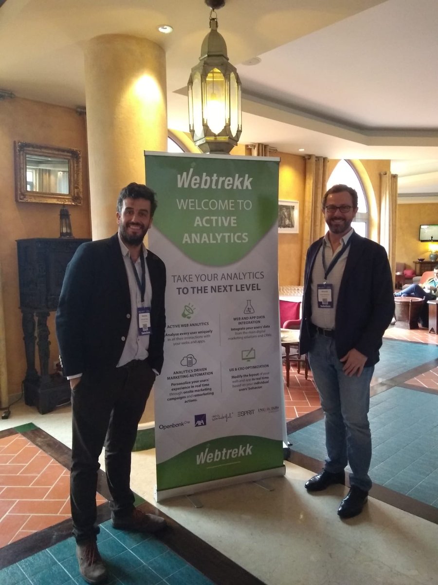Webtrekk_Espana's tweet image. #ecommerceconnect19 is live! A fantastic opportunity to share our  #activeanalytics vision with all the participants. If you are in the event, let&apos;s chat and discover how you can boost your #CRO 😉 .