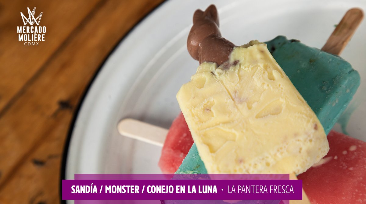 Si dice que te ama,  😍😍 te va a invitar una paleta de La Pantera Fresca en #MercadoMoliere 😁🍦 ¿Cuál es tu favorita? #sweetaddiction ❤️ #FelizMiércoles