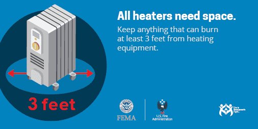 GarrardCSEPP's tweet photo. Stay warm and stay safe in this cold weather #garrardky #HeatingFireSafety #SpaceHeatersNeedSpace https://t.co/BcUIpfoUMz