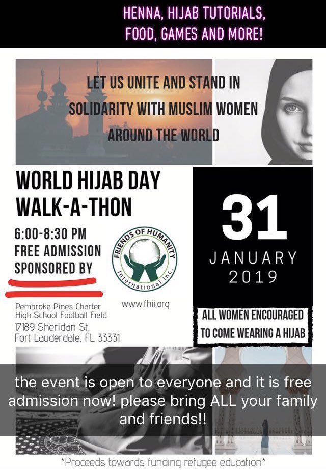 Admission is now free! Be on the look out for Extra Credit list!