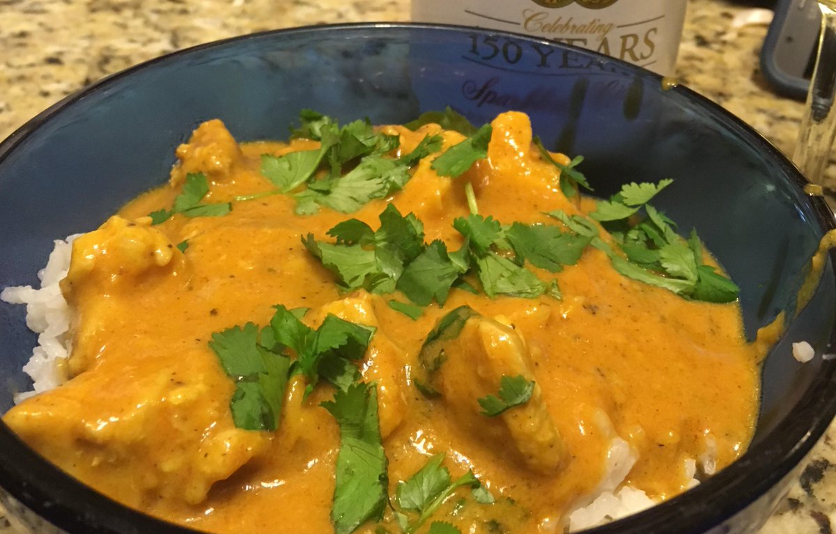 FoodFantazy's tweet photo. chicken tikka masala with basmati rice  #food #foodporn #yummy #pizza https://t.co/NkbjrcbnJE
