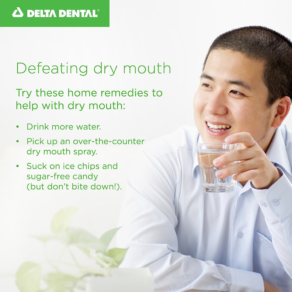 Dry mouth and tooth decay go hand in hand, so don’t delay treatment if you experience symptoms. #drymouth #symptomrelief