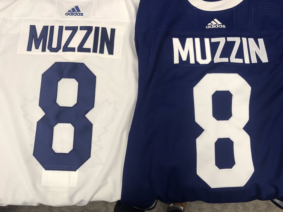 SportsLettering's tweet image. Looking forward to seeing jake muzzin in the blue &amp;amp; white!