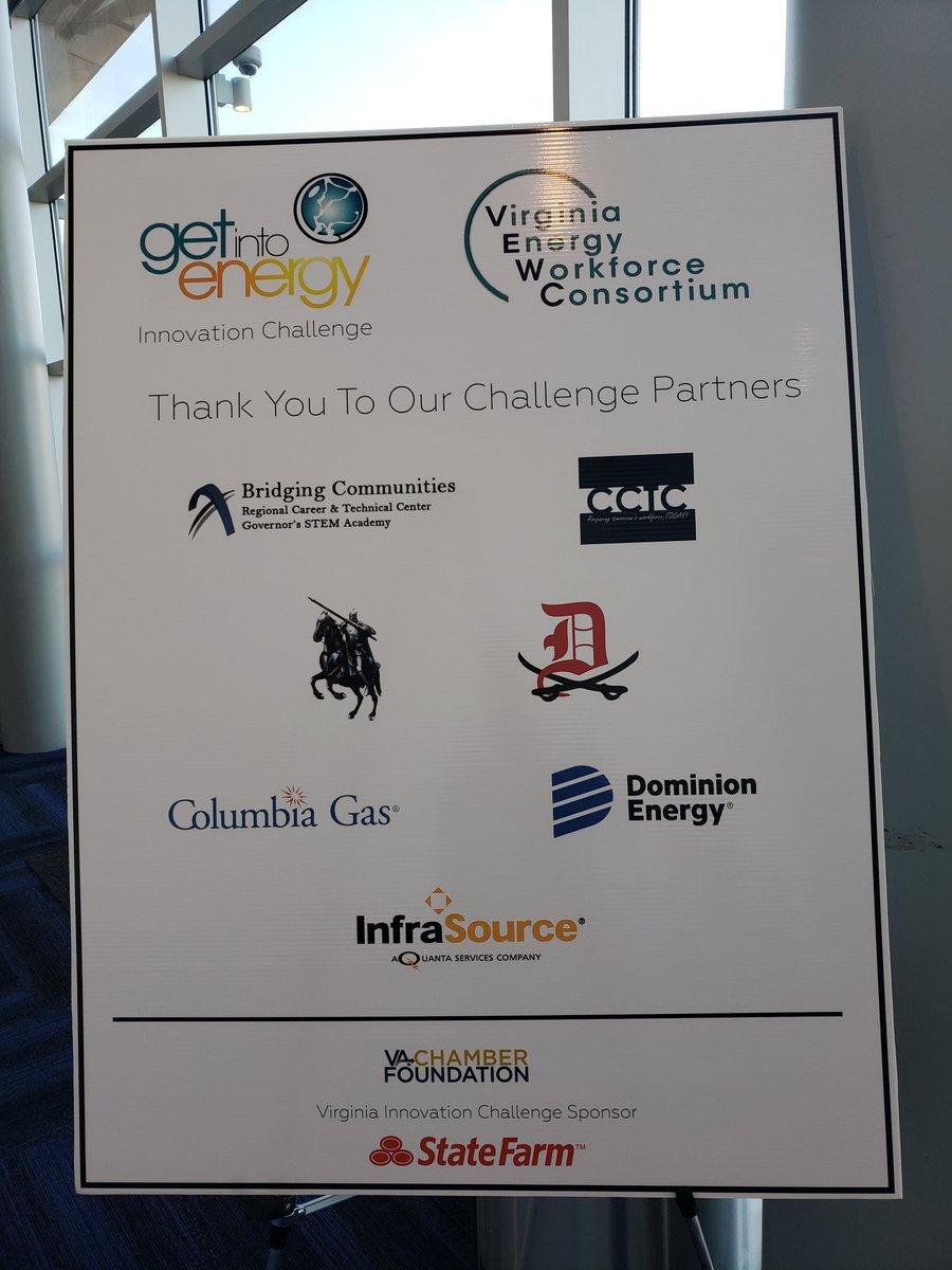 So excited to help kick off the #getintoenergyva innovation today at The Science Museum of Virginia. #Statefarm is a proud donor to this amazing cause. @SF_KateBeadle