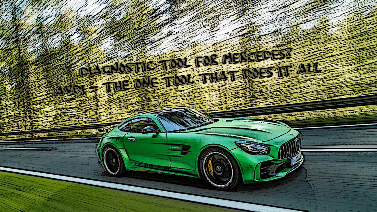 Everything you need for Mercedes- Benz cars in one single tool!