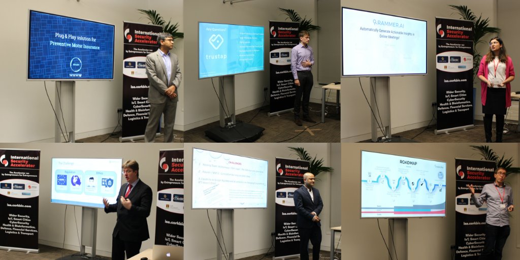 CorkAccel's tweet image. Excited to see tomorrow how far the Accelerator teams have come since the start of the program in October and in particular how far there pitches have come since our internal #Day60Demo last December.
#ISADemoDay