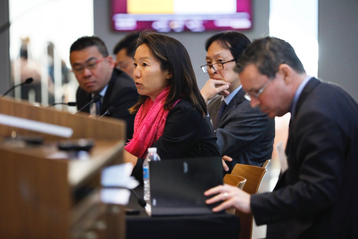Fantastic discussion on "China’s Belt &amp; Road: Impressive Scale and Unprecedented Risk" at the #SGDRconference. Featured panelists Yu-Jin Tay, Dan Tan, Joongi Kim, Chiann Bao and moderator Mark Feldman. #arbitration <a href="/ASUCollegeOfLaw/">Sandra Day O’Connor College of Law at ASU</a> <a href="/HKIAC_Chiann/">Chiann Bao</a>