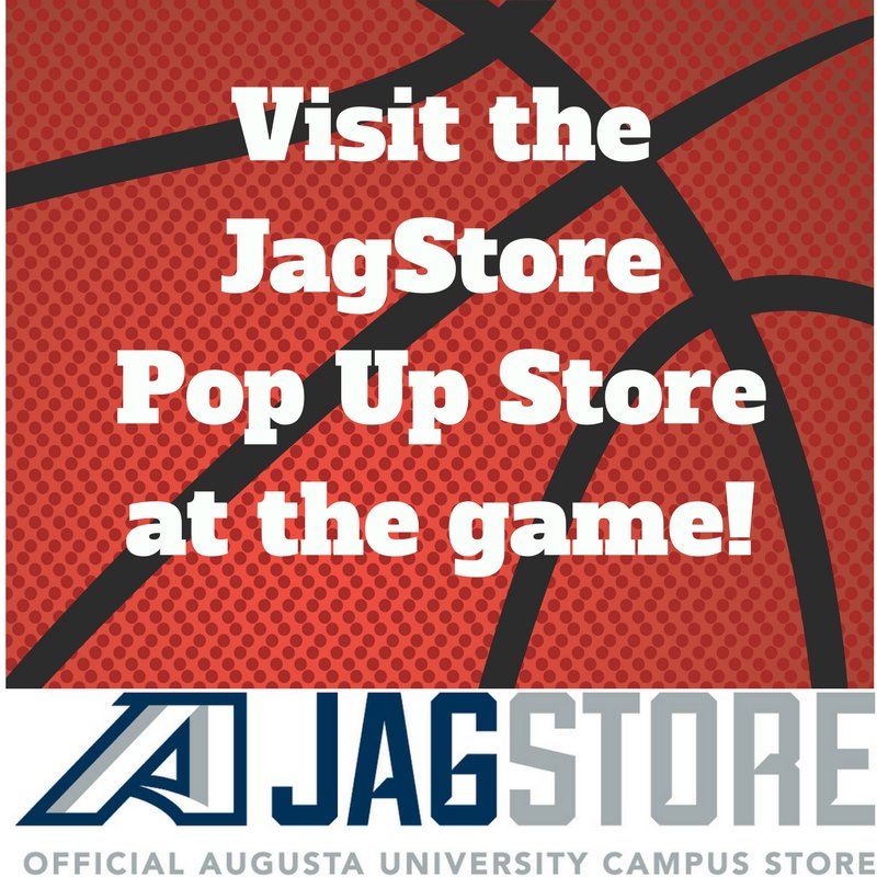 AUG_StudentLife's tweet photo. Visit the @AUG_University Pop-Up #JagStore at the @AugustaJags @AUG_MBB & @AUG_WBB games tonight in the Berry! https://t.co/sleXBrVp3U
