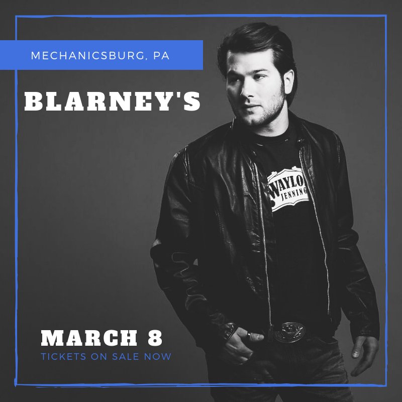 DeeterGallaher's tweet photo. Our favorite Nashville artist, @ben_gallaher, is making his return to #CentralPA on March 8!

Join us for an evening of new music, friends, and great memories at #Blarneys in Mechanicsburg. Purchase your tickets now at https://t.co/LAQ4HOtuzu. #CountryMusic #PAProud #BenGallaher https://t.co/GlFt7S6WfR